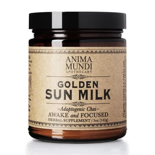 Golden Sun Milk Chai Aux Cordyceps Anima Mundi Cru Vegan